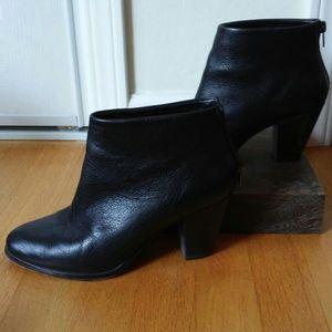 Rachel Comey Black Leather Booties